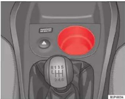 SEAT Leon (2006) - Porte-boissons avant - 1