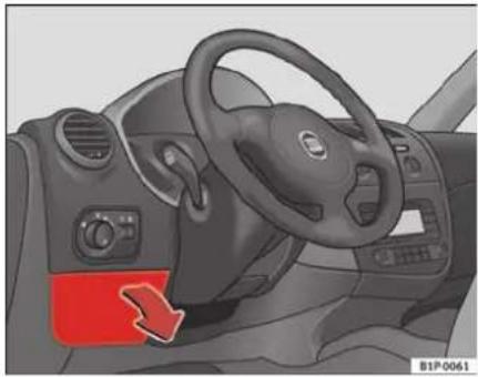 SEAT Leon (2006) - Changer un fusible - 1