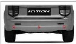 SSANGYONG Kyron (2006) - Capteur de détection d'obstacle - 1