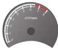 SSANGYONG Kyron (2006) - COMPTE-TOURS - 2