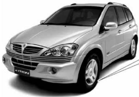 SSANGYONG Kyron (2006) - PNEUS - 1