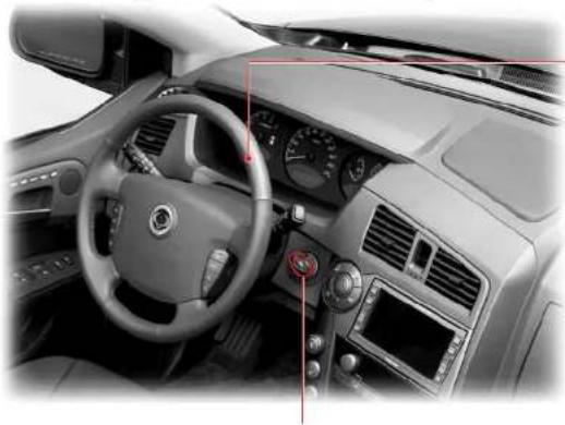 SSANGYONG Kyron (2006) - PRÉCAUTIONS À PRENDRE AU DÉMARRAGE DU MOTEUR - 2