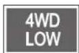 SSANGYONG Kyron (2006) - Indicateur 4WD Lent - 1