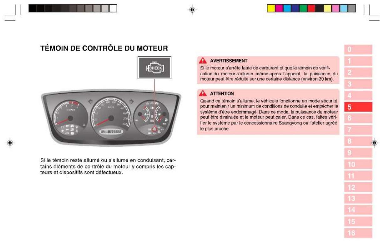 SSANGYONG Kyron (2006) - ATTENTION - 1