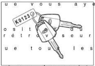 SSANGYONG Rexton (2004) - CLEFS - 1