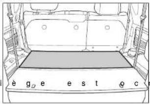 SSANGYONG Rexton (2004) - RABATTRE LE TROISIÈME SIÈGE (CRÉER UN COMPARTIMENTÀ BAGAGES) - 2
