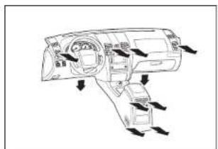 SSANGYONG Rexton (2004) - BOUTON DE CHANGEMENT DE MODE - 3