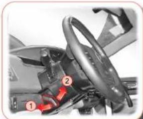 SSANGYONG Rodius (2005) - VOLANT INCLINABLE ET AVERTISSEUR SONORE - 1