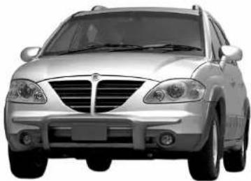 SSANGYONG Rodius (2005) - LISTE DE CONTROLE QUOTIDIENNE - 1