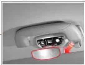 SSANGYONG Rodius (2005) - LAMPE DE COURTOISIE ET FEU DE GABARIT - 3