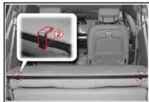 SSANGYONG Rodius (2005) - AMENAGEMENT D'UN COMPARTIMENT A BAGAGES (9 &amp; 11 SIEGES) - 2
