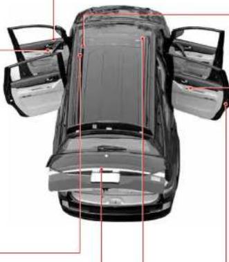 SSANGYONG Rodius (2005) - DISPOSITIFS D'OUVERTURE ET DE FERMETURE - 3