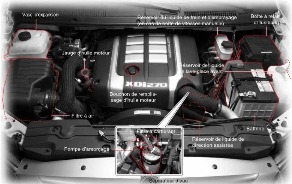 SSANGYONG Rodius (2005) - MOTEUR DIESEL - 1