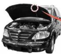 SSANGYONG Rodius (2005) - AVERTISSEMENT - 1