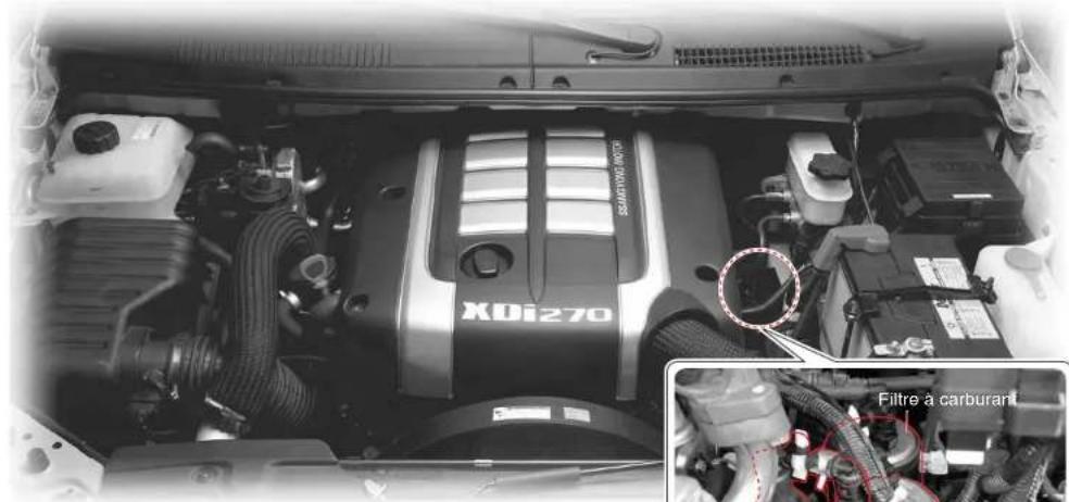 SSANGYONG Rodius (2005) - FILTRE A CARBURANT ET SEPARATEUR D'EAU (GENERAL) MOTEUR DIESEL - 1