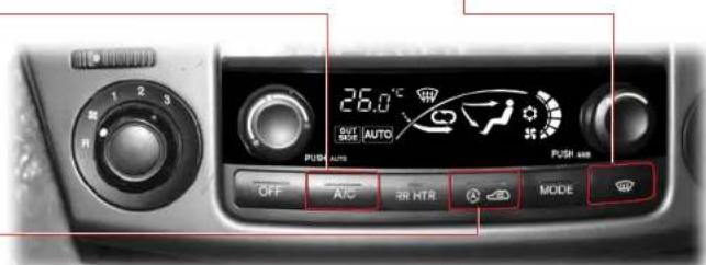 SSANGYONG Rodius (2005) - Commutateur de dégivrage - 1