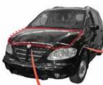 SSANGYONG Rodius (2005) - CAPOT DU MOTEUR - 1