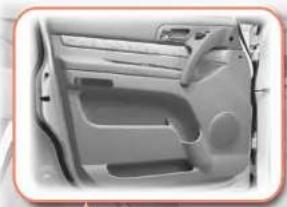 SSANGYONG Rodius (2005) - Poche pour cartes de porte avant Porte-gobelet avant - 1