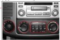 SSANGYONG Rodius (2005) - SYSTÉME DE VENTILATION, CHAUFFAGE, CLIMATISATION ET PURIFICATION D'AIR - 6