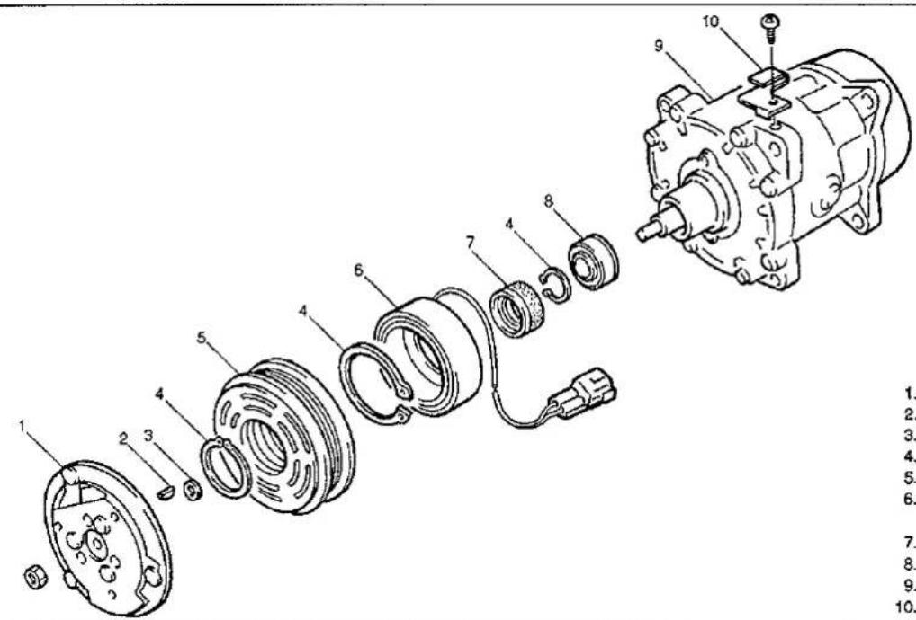 SUZUKI Baleno (2001) - EMBRAYAGE MAGNETIQUE - 1