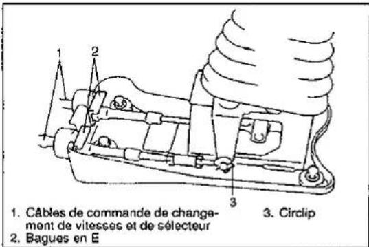 SUZUKI Baleno (2001) - COMMANDE DE CHANGEMENT DE VITESSE - 2