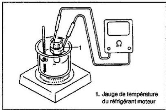 SUZUKI Baleno (2001) - TEMoin DE TEMPERATURE DU REFRIGERANT MOTEUR - 1