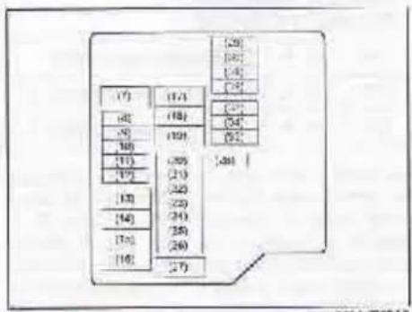 SUZUKI Swift (2012) - Fusibles individuels - 3