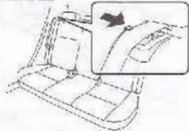 SUZUKI Swift (2012) - Sièges arrilère rabattables - 1