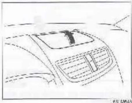 SUZUKI Swift (2012) - Compartiment supérieur du tableau de bord - 1
