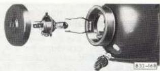 VOLKSWAGEN Golf PickUp (1983) - Remplacement des ampoules - 1