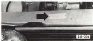 VOLKSWAGEN Golf PickUp (1983) - Indification - 1