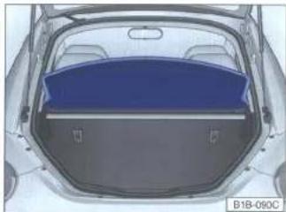 VOLKSWAGEN New Beetle (1999) - Couvre-coffre* - 1