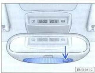 VOLKSWAGEN New Beetle (1999) - Eclairage interieur - 1