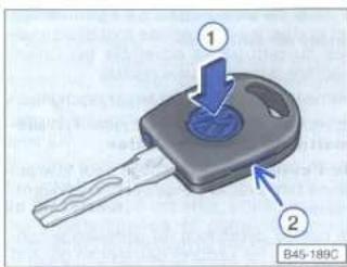 VOLKSWAGEN New Beetle (1999) - Antidémarrage électronique - 1