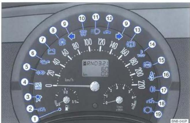 VOLKSWAGEN New Beetle (1999) - (sonde de niveau d'huile-moteur, defectueuse) - 1
