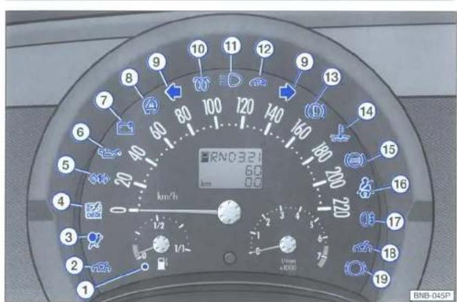 VOLKSWAGEN New Beetle (1999) - - Compte-tours - 2
