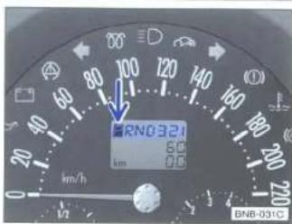 VOLKSWAGEN New Beetle (1999) - Blocage de levier selecteur - 1