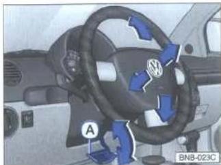 VOLKSWAGEN New Beetle (1999) - Colonne de direction régliable - 1