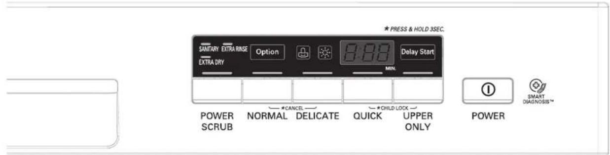 LG LDS5040ST - PANEL DE CONTROL - 1