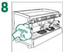 RANCILIO Classe 9 - Daily cleaning - 2