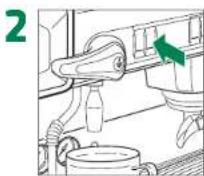 RANCILIO Classe 9 - Preparing coffee - 2