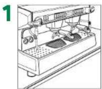 RANCILIO Classe 9 - Program the timer first - we recommend to use the «Cleaning reminder» - 1