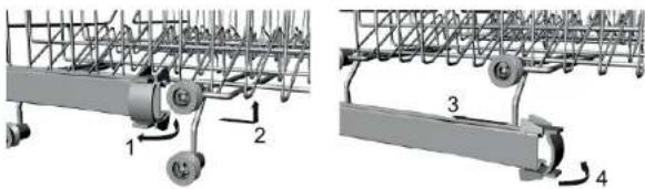 Galanz W60A1A401D - Ajuster le compartiment supérieur - 1