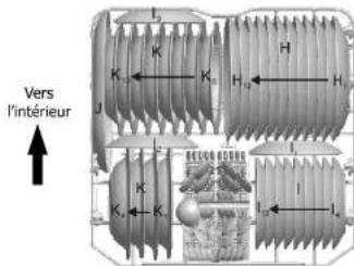 Galanz W60A1A401D - Chargement du panier inférieur - 1