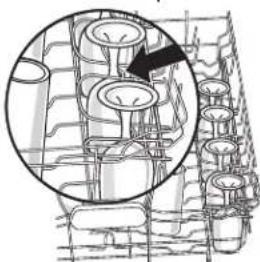 KITCHENAID KDFE304D - Dispositif SURE-HOLD de retenue des tasses et des verres à pied - 2