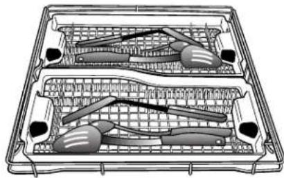 KITCHENAID KDFE304D - Canasta para utensilios de cucina (canasta del 3er nivel) - 2