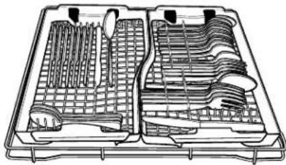 KITCHENAID KDFE304D - Canasta para utensilios de cucina (canasta del 3er nivel) - 1