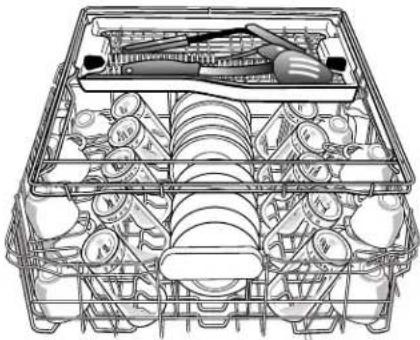 KITCHENAID KDFE304D - Panier pour ustensiles de cuisson (panier du niveau 3) - 3