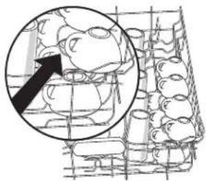 KITCHENAID KDFE304D - Sujetador SURE-HOLD® para tazas y cristalería - 1