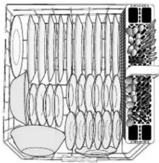 KITCHENAID KDFE304D - Préparation et chargement du lave-vaisselle - 2